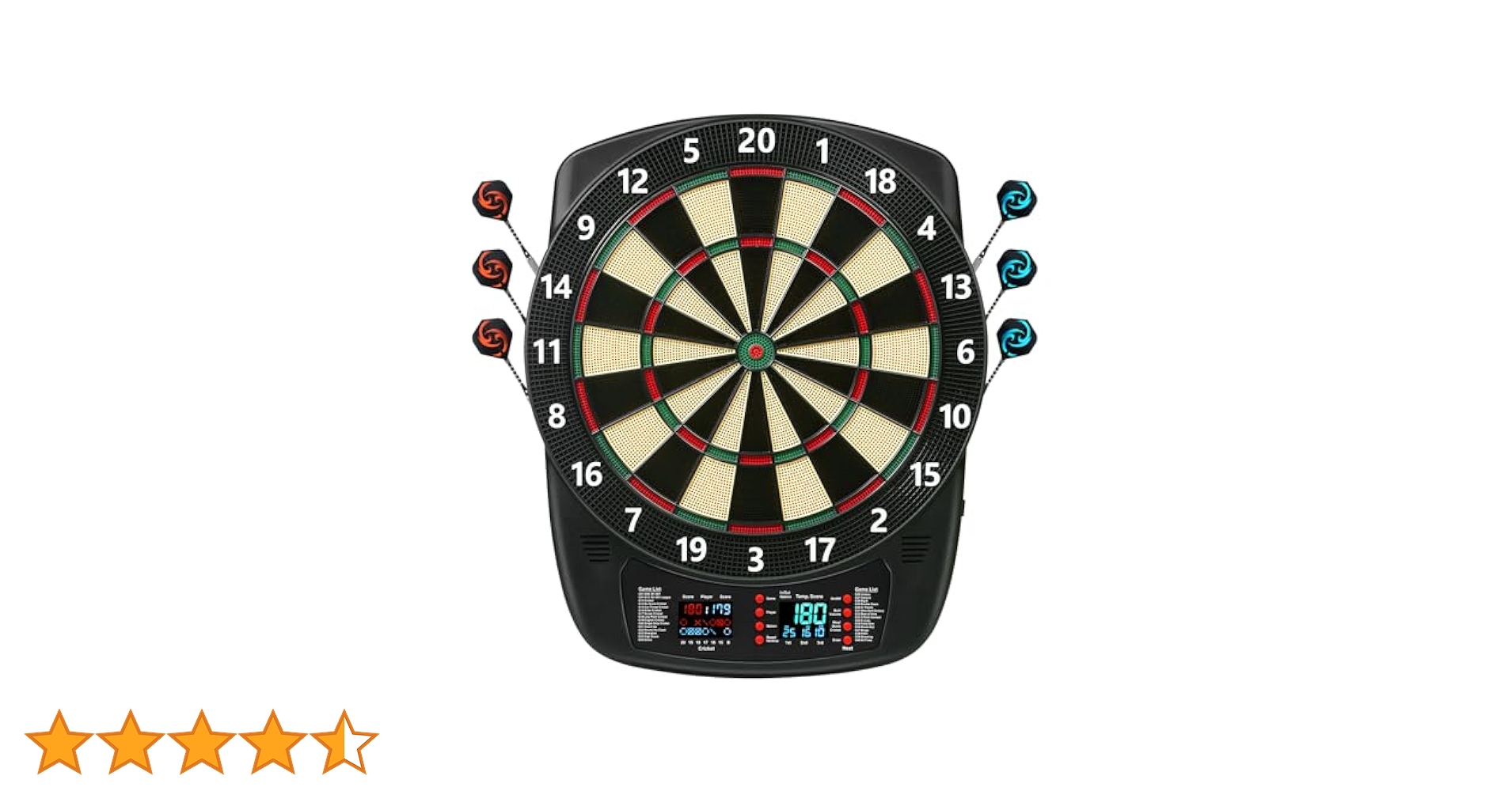 Amazon.co.jp: Electronic Dart Board, Soft Tip Dartboard Set